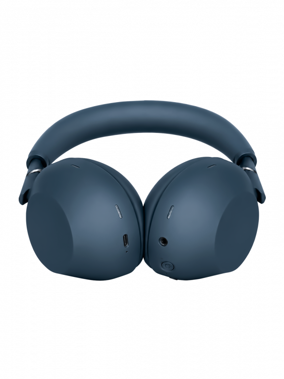 Наушники беспроводные Bluetooth с микрофоном Орбита OT-ERB54 Синие